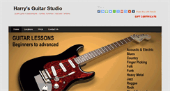 Desktop Screenshot of guitarstudio.com.au