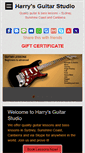 Mobile Screenshot of guitarstudio.com.au